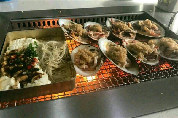 北朝海鲜烤肉蛤蜊