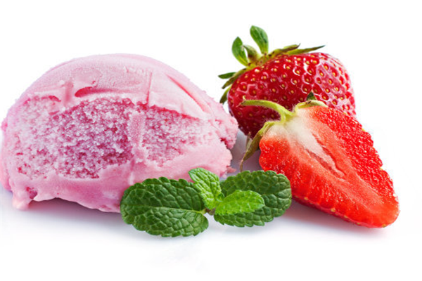 果贝儿冰淇淋草莓