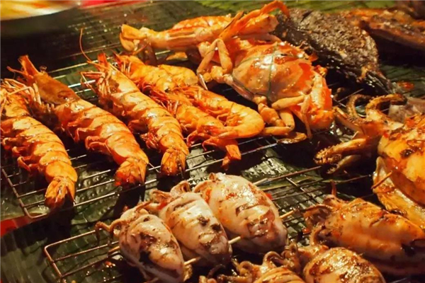 泰国海鲜自助虾