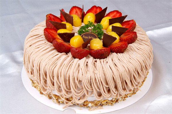 格林雅菲儿蛋糕水果蛋糕