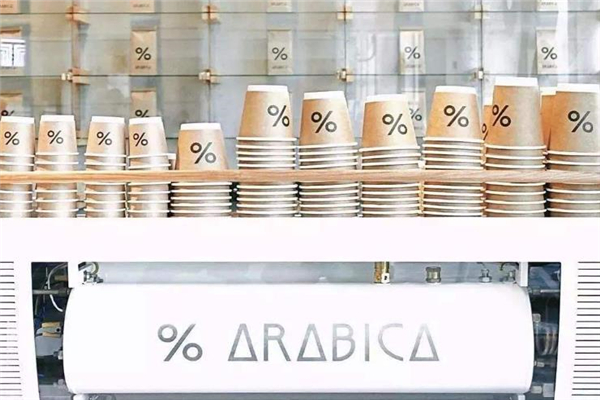 arabica咖啡门面