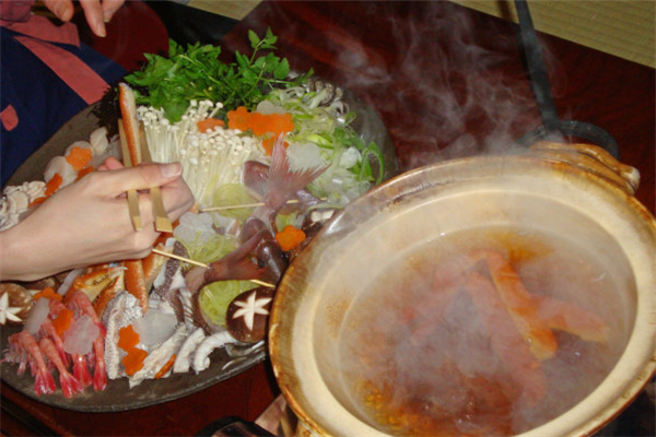 捞排队旋转小火锅蔬菜