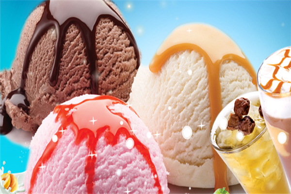 触点美味冰淇淋口感丰富