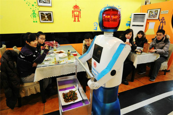 欧德堡机器人餐厅环境