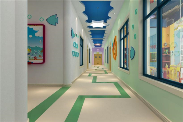 扬航幼儿园走廊