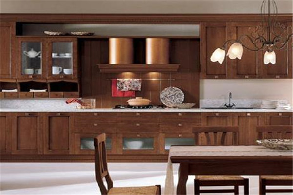 呈润实木橱柜整体厨房