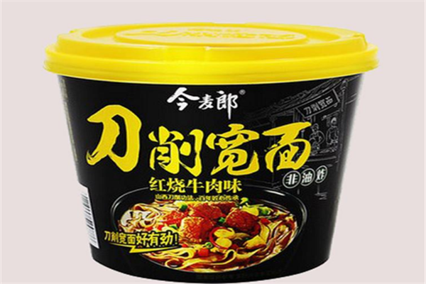 今麦郎刀削面碗装