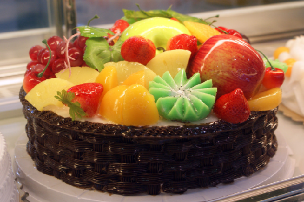 福禄寿蛋糕水果蛋糕