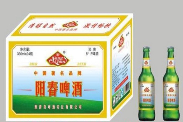 新阳春啤酒产品