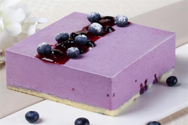 冰团可米酷冰激凌蛋糕蓝莓
