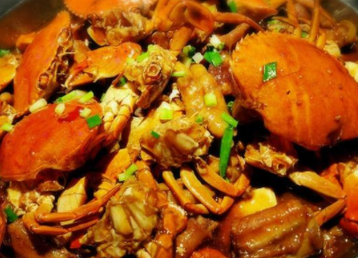 嗒蟹肉蟹煲