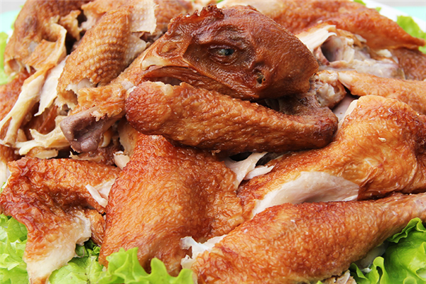 唐香村风味扒鸡烤鸭美味