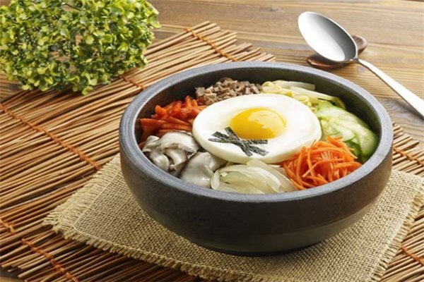 韩式拌饭蔬菜
