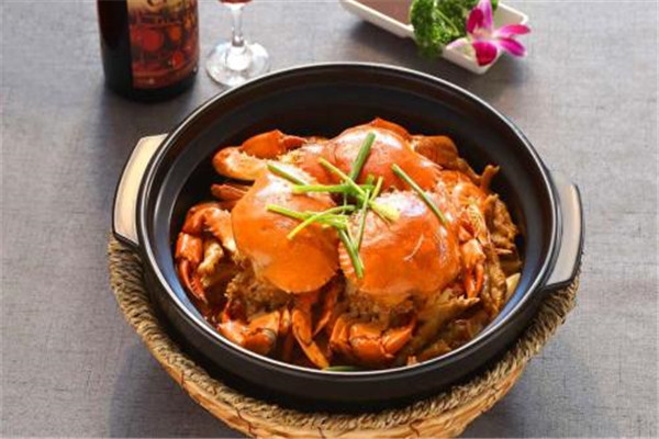 谷粮川肉蟹煲-美味