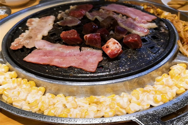 韩式烧烤店玉米