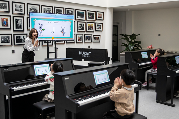 【全球8.8开店节】库客智能音乐教育，用钢琴音乐教育，点亮孩子的人生
