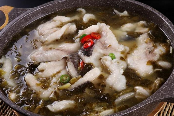 神坛酸菜鱼肉质鲜嫩