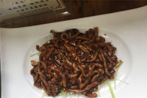 粥董粤式粥铺炒肉丝