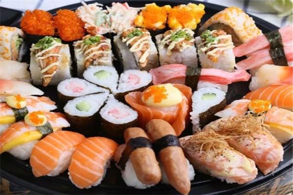 鱼本鲜寿司日式便当鱼肉