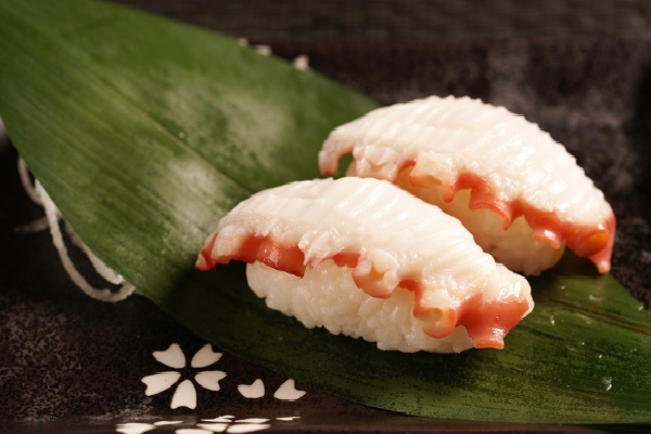 八爪鱼寿司蛤寿司