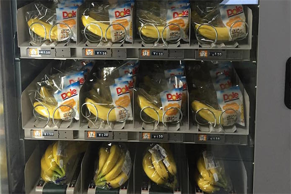 无人水果售货机香蕉