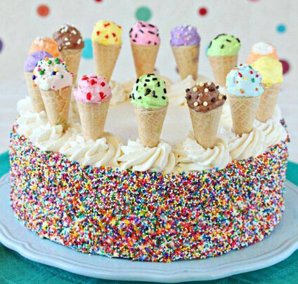 安佳纯鲜奶冰淇淋蛋糕