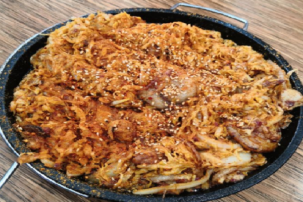 朝鲜烤盘金针菇