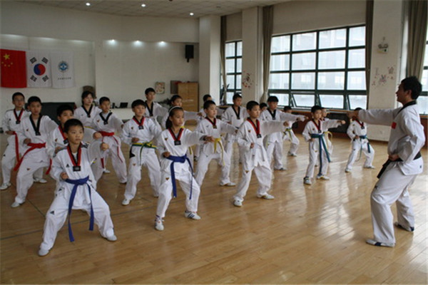 成长季国际青少儿跆拳道训练