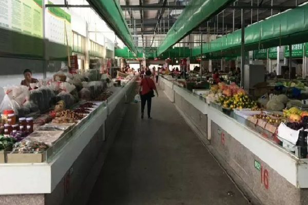 城市农贸市场蔬菜区