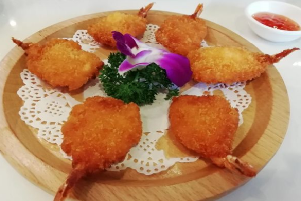 品达人港式茶餐厅黄金蝴蝶虾
