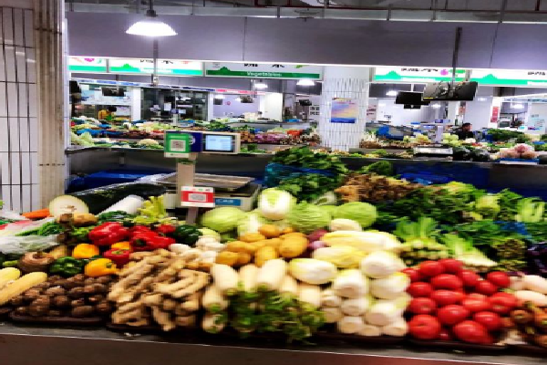 武定菜市场有机蔬菜