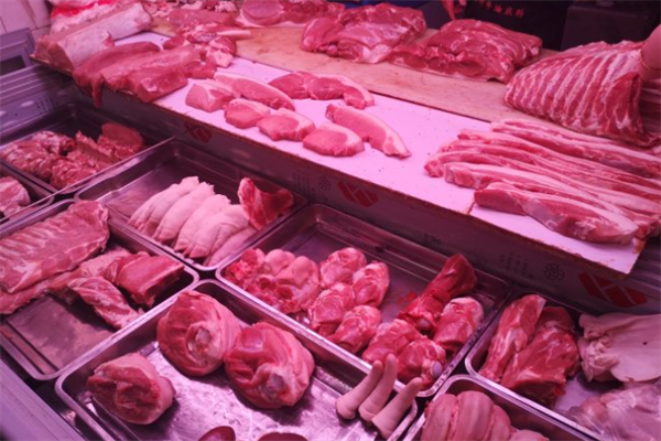 真南农副产品批发市场猪肉