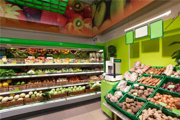 新农家水果蔬菜超市风味