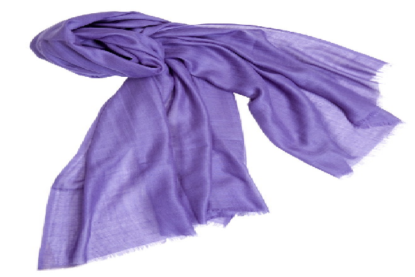 朵色围巾紫色款