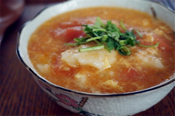 老北京疙瘩汤番茄汤