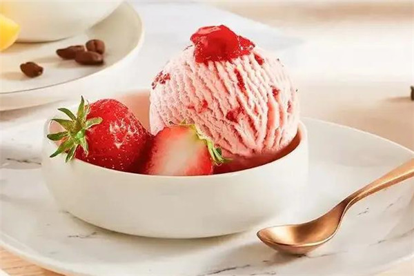 冰滋味冰淇淋草莓