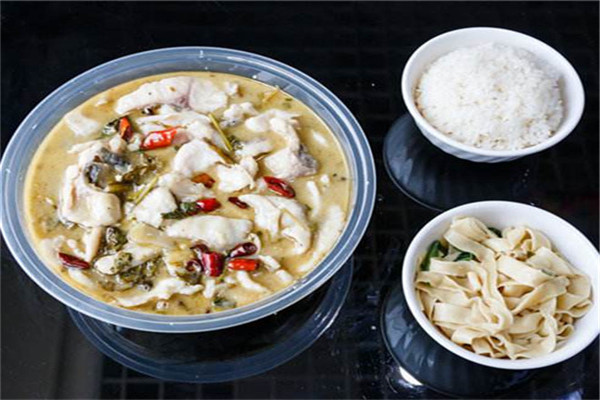 渝和鱼酸菜鱼米饭快餐特色