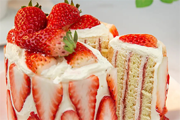 美食乐蛋糕草莓甜点