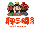 聊三国火锅鸡品牌logo