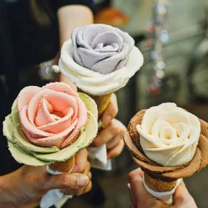 花瓣冰淇淋