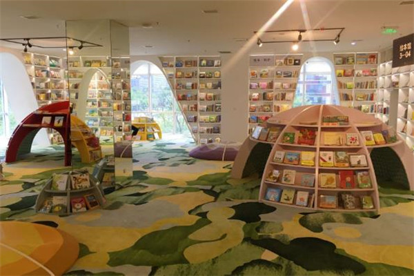 社区儿童书店展示