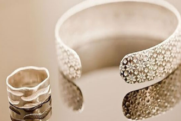  Brand silver bracelet set