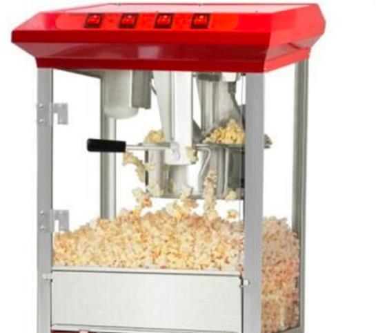  Popcorn machine joining