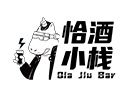 恰酒小栈网红酒馆品牌logo