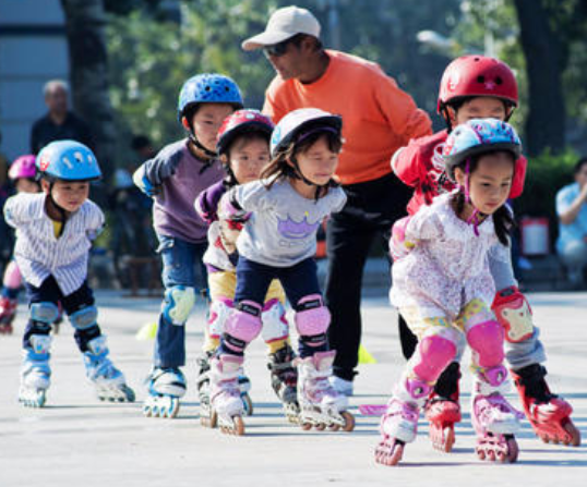  Children's roller skating