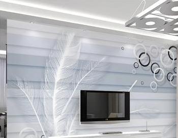 3d integrated wall decoration