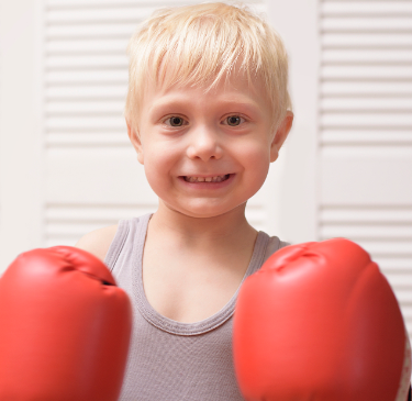  Children's boxing training class