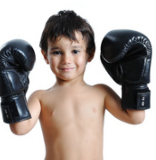  Children's boxing training class is effective