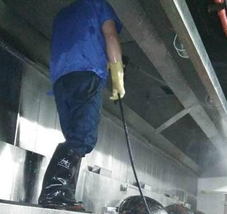  Oil fume purifier cleaning safety
