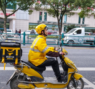 外賣配送站點服務好